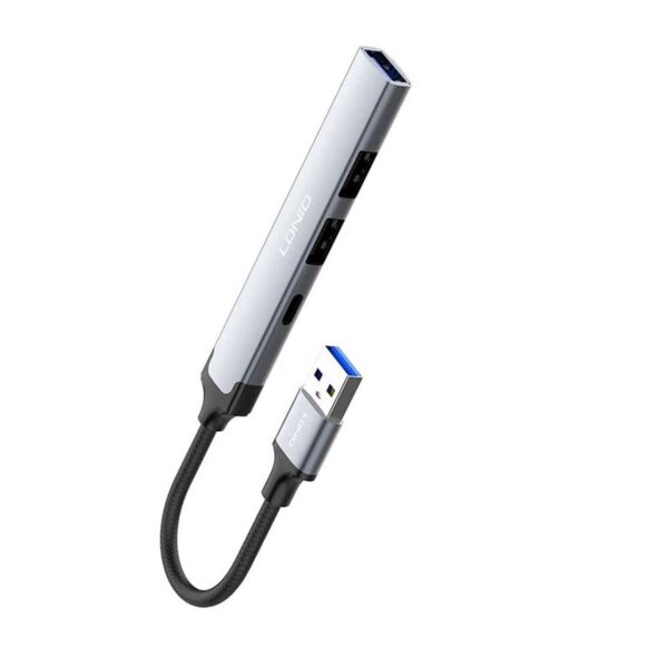 هاب 4 پورت USB-A الدینیو مدل DS-44C