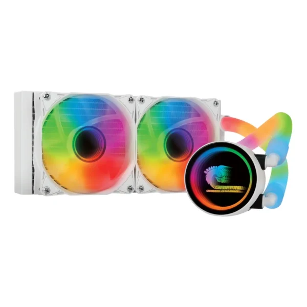 سیستم خنک کننده آبی گرین مدل GLACIER 240 STREAM-ARGB