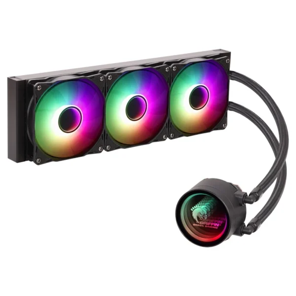 تصویر دوم ازسیستم خنک کننده آبی گرین مدل GLACIER 360 ECO-ARGB