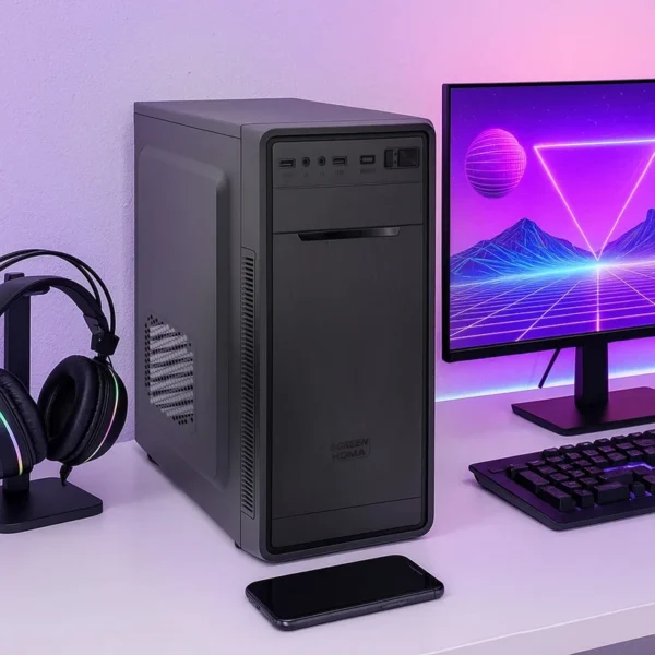 تصویر دوم ازکیس کامپیوتر گیمینگ گرین مدل ARIA