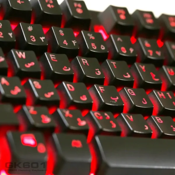 تصویر دوم ازکیبورد گیمینگ گرین مدل GK601-RGB