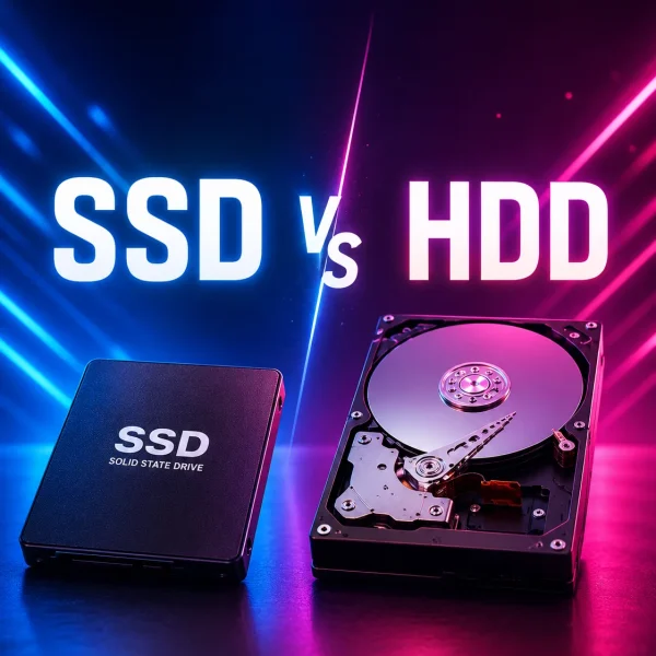 SSD یا HDD؟ بررسی کامل تفاوت‌ها و انتخاب بهترین حافظه برای کامپیوتر و لپ‌تاپ