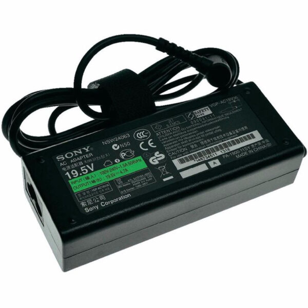 شارژر لپ تاپ 19.5 ولت 4.7 آمپر سونی مدل VGP-AC19V10