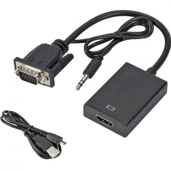 کابل تبدیل VGA به HDMI برق خور NOVA مدل X900