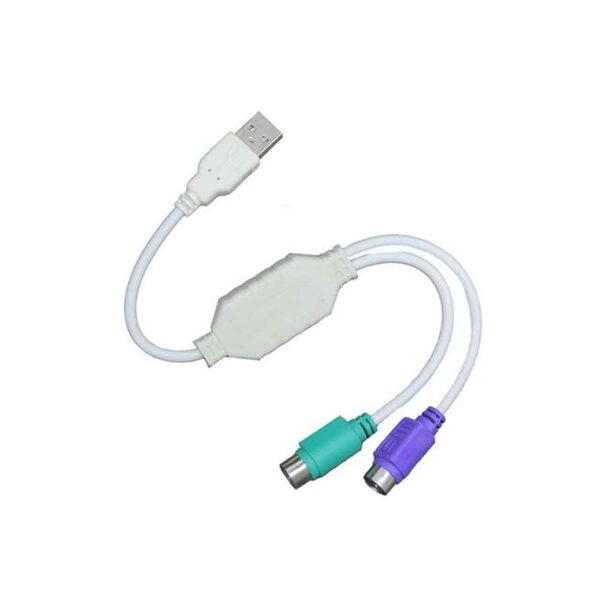 کابل تبدیل ps2 به USB به طول 30 سانتی متر