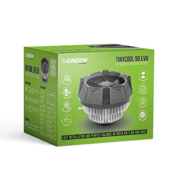سیستم خنک کننده بادی گرین مدل TINYCOOL 90 EVO