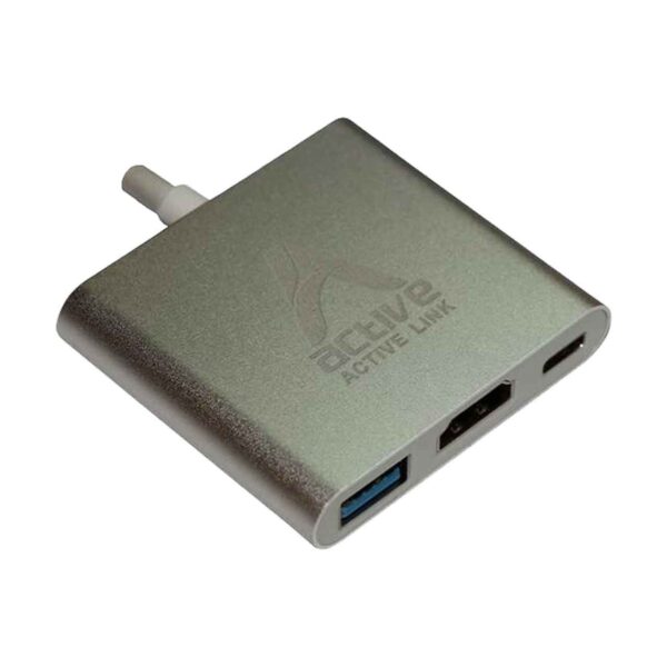 مبدل USB-C به Multiport اکتیو لینک مدل AL-UC-TO-M