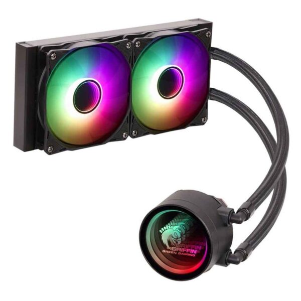 سیستم خنک کننده آبی گرین مدل GLACIER 240 ECO-ARGB