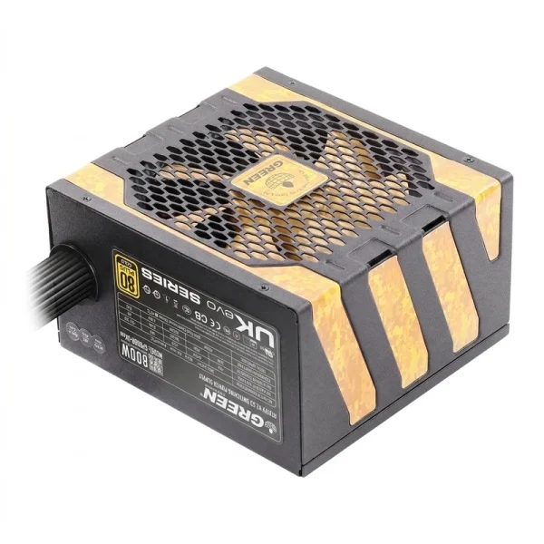 تصویر دوم ازمنبع تغذیه کامپیوتر گرین مدل GP800A-UK EVO توان 800 وات