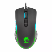نمای مستقیم ماوس گیمینگ گرین GM605-RGB