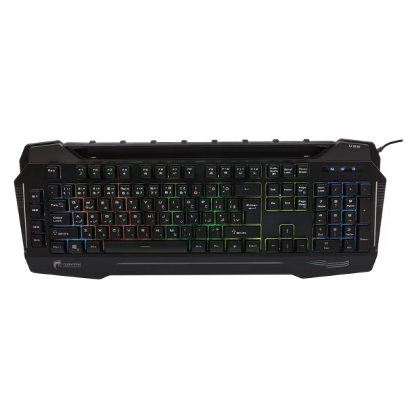 کیبورد گیمینگ گرین مدل GK702-RGB ممبران Full Size