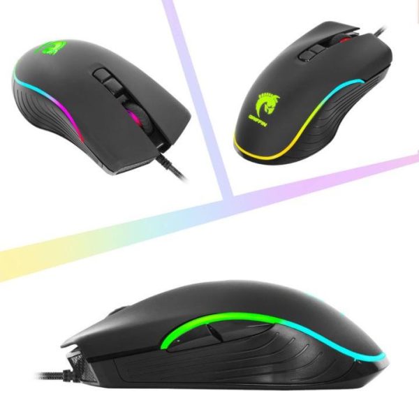 تصویر دوم ازماوس گیمینگ گرین مدل GM605-RGB