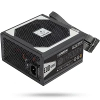 نمای روبه‌رو منبع تغذیه گرین GP480A-EUD توان 480 وات
