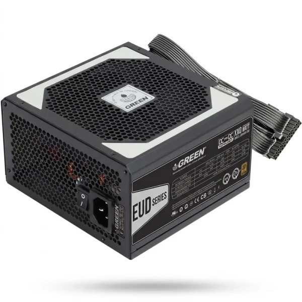 منبع تغذیه کامپیوتر گرین مدل GP480A-EUD توان 480 وات