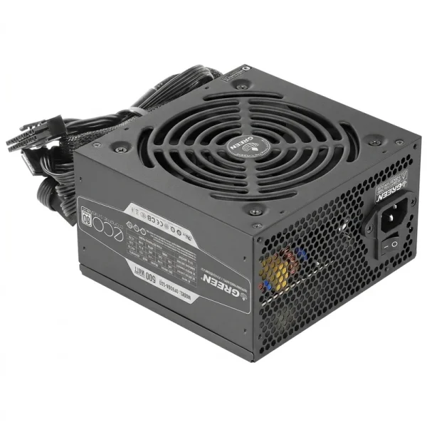 منبع تغذیه کامپیوتر گرین مدل GP500A-ECO Rev3.1 توان 500 وات