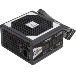 نمای روبه‌رو منبع تغذیه گرین GP530A-EUD توان 530 وات
