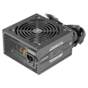 نمای روبه‌رو منبع تغذیه گرین GP600A-ECO Rev3.1 توان 600 وات