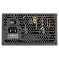 برچسب مشخصات منبع تغذیه گرین GP600A-ECO Rev3.1 توان 600 وات