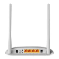 نمای پشت و پورت‌های مودم روتر تی‌پی‌لینک TD-W8961N
