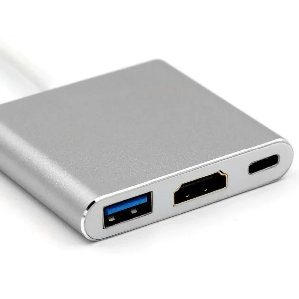 تصویر دوم ازمبدل USB-C به Multiport اکتیو لینک
