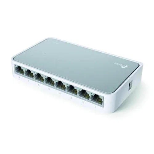 تصویر دوم ازسوییچ 8 پورت تی پی-لینک مدل TL-SF1008D، دارای پورت شبکه با حداکثر سرعت 100 مگابیت بر ثانیه، سرعت انتقال 200 مگابیت بر ثانیه