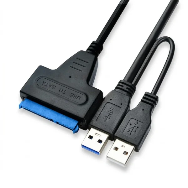 مبدل USB 3.0 به SATA مدل 4TBY، مناسب برای هاردهای SSD و لپ‌تاپی 2.5 اینچی